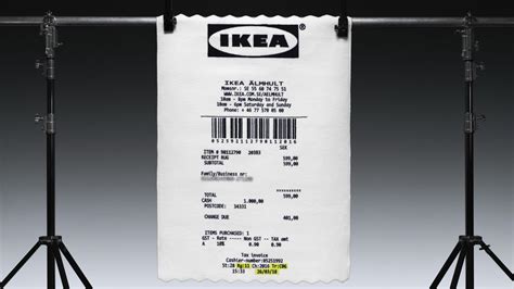 Virgil Abloh’s Ikea rug is printed with an actual Ikea receipt